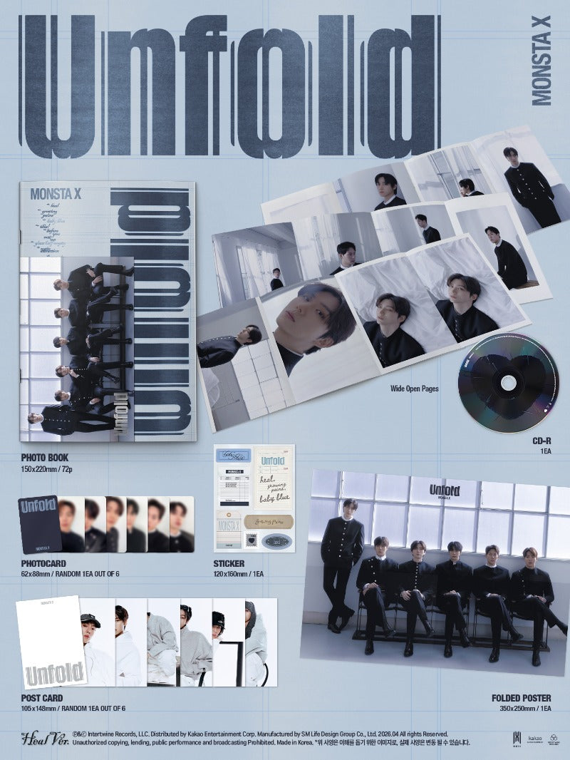 MONSTA X - Unfold (Photobook ver)