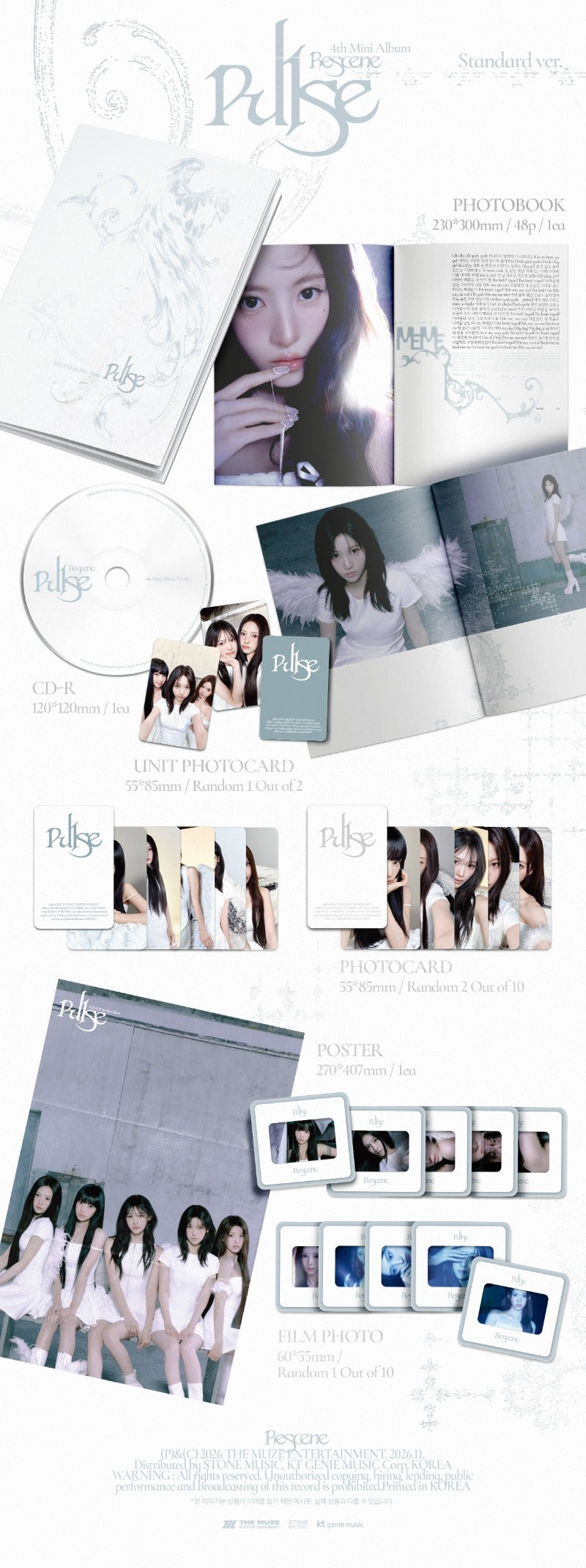 RESCENE - Pulse [4th Mini Album] (Standard ver)