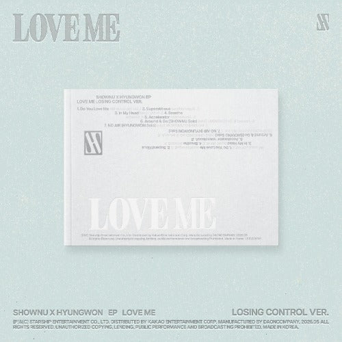 SHOWNU x HYUNGWON - Love Me (Photobook ver)