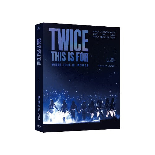 (Supplier/FansShop POB) TWICE - THIS IS FOR World Tour in Incheon DVD/BLU-RAY