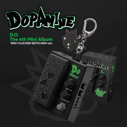 D.O - Dopamine [4th Mini Album] (Wah Clicker Keychain ver)