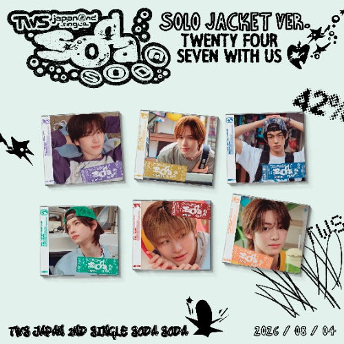 (Choose Member) TWS - SODA SODA [Japan 2nd Single Album] (Solo Jacket ver)