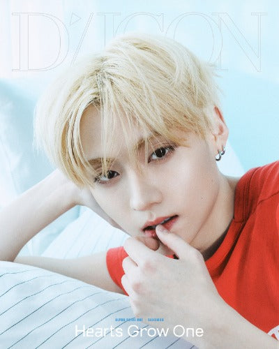 (Supplier/Weverse) DICON Magazine Volume Nº33 (Cover: ALPHA DRIVE ONE) (HEARTS GROW ONE Ver)