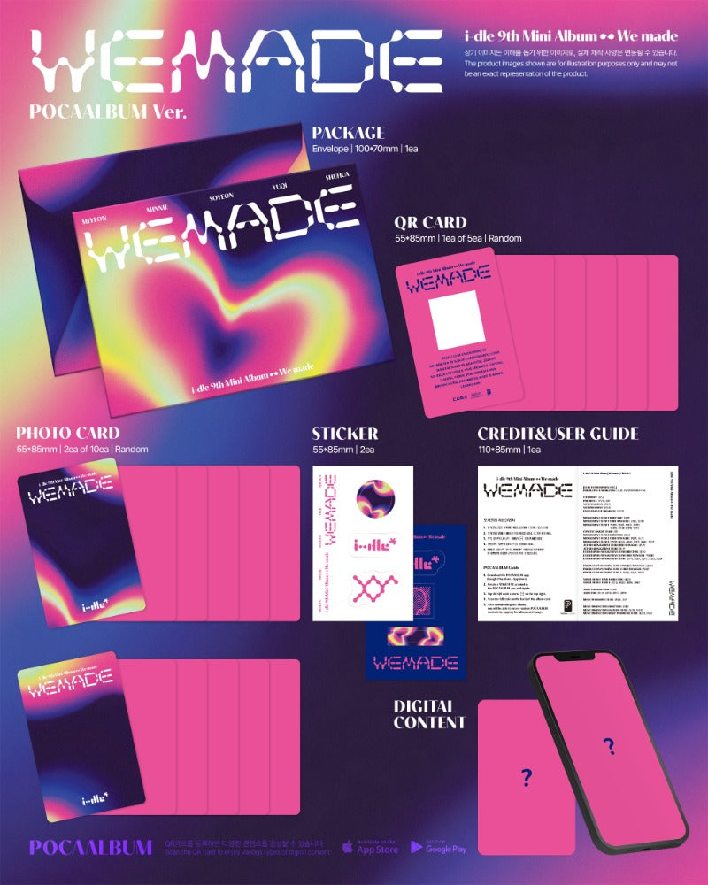 I-DLE - We Made [9th Mini Album] (Poca Album ver)