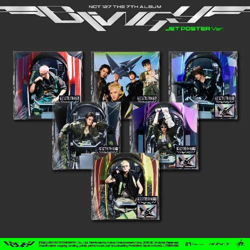 NCT 127 - BLINGY [7th Full Album] (Jet Poster ver)