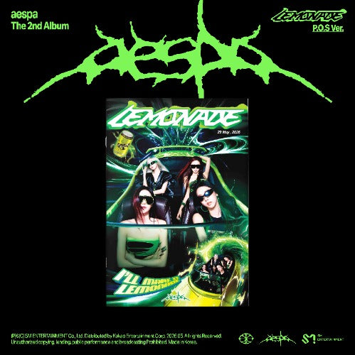 aespa - LEMONADE [2nd Full Album] (P.O.S ver)