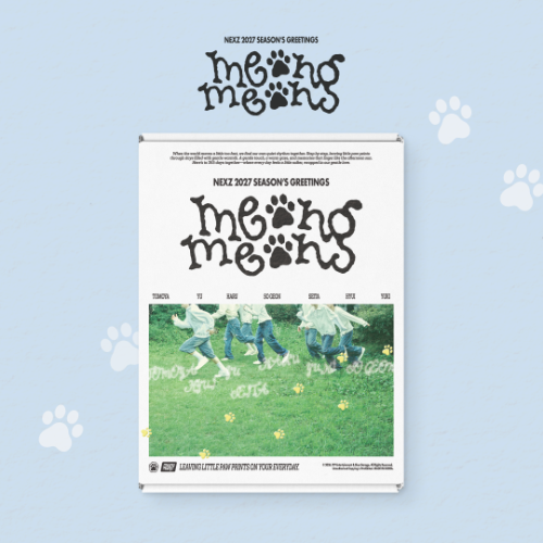 (Supplier/Applemusic/Fansshop/Aladin POB) NEXZ  - 2027 Season's Greetings 'meong meong'