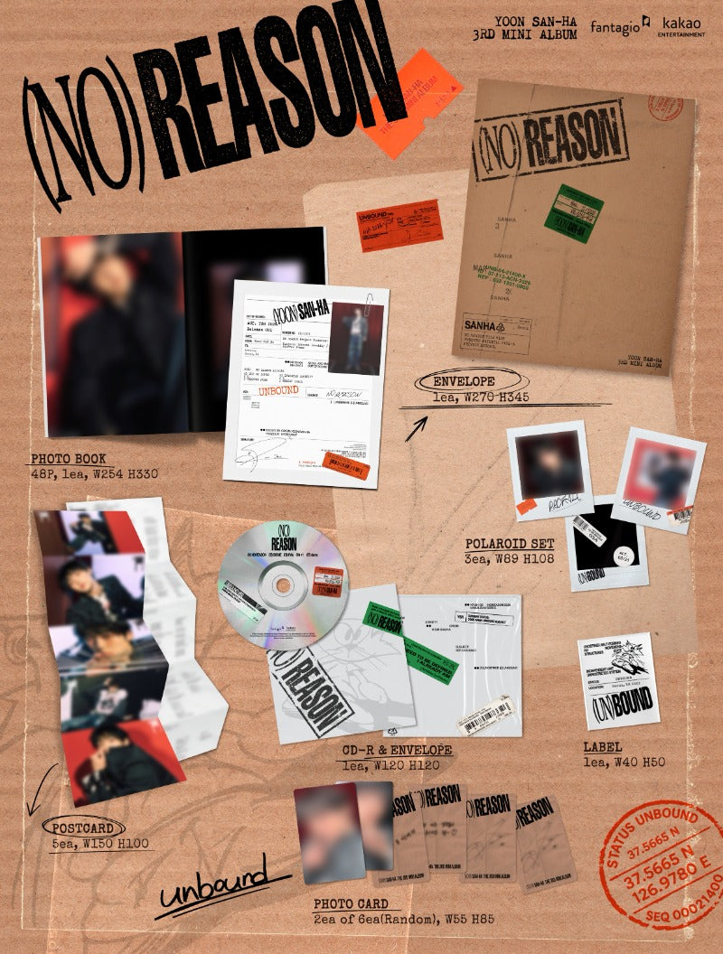 (Supplier/Applemusic) ASTRO Yoon Sanha - No Reason [3rd Mini Album]