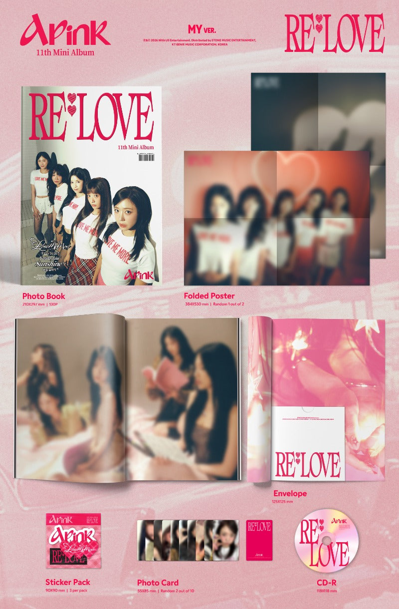 APINK - Re: Love [11th Mini Album] (Photobook ver)