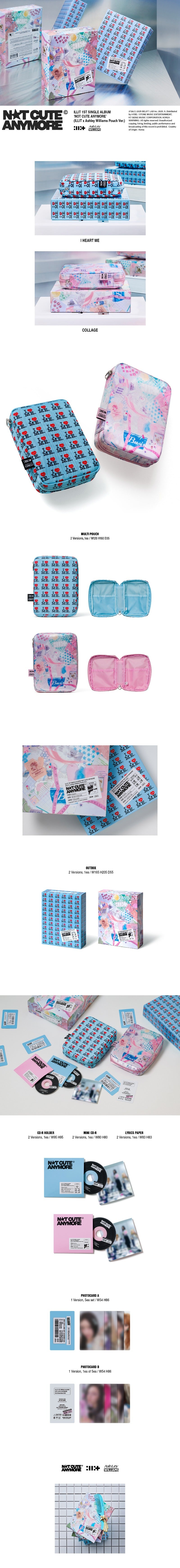 ILLIT - Not Cute Anymore (Ashely Williams Pouch ver)
