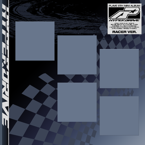 (Supplier/Weverse POB) PLAVE - HYPERDRIVE [5th Mini Album] (Racer ver)