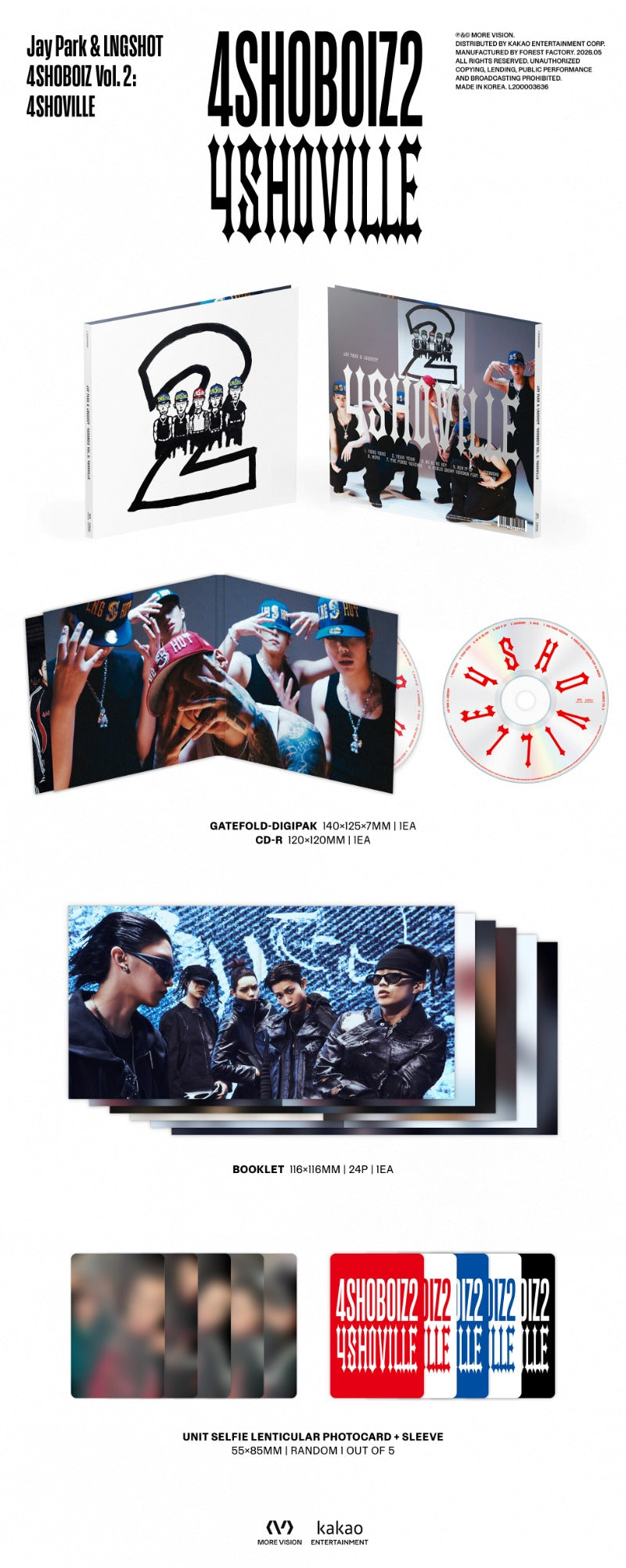 Jay Park x LNGSHOT - 4SHOBOIZ Vol. 2: 4SHOVILLE MIXTAPE