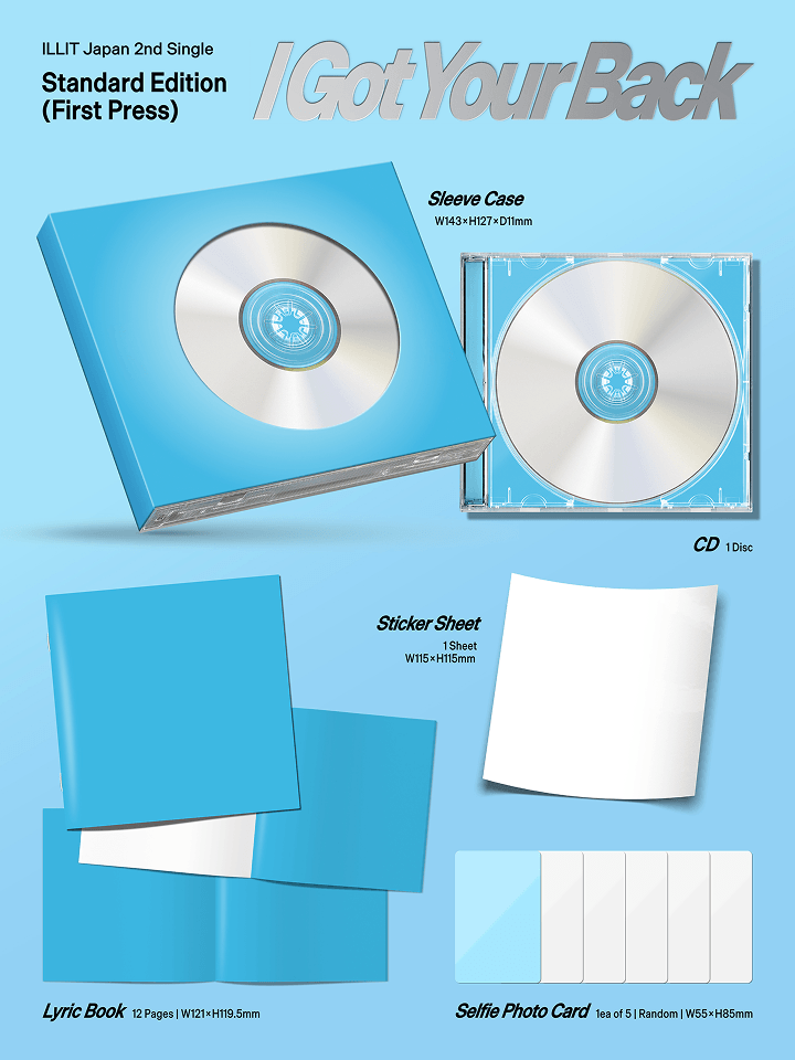 ILLIT - I Got Your Back [Japan 2nd Single Album] (Standard Edition)