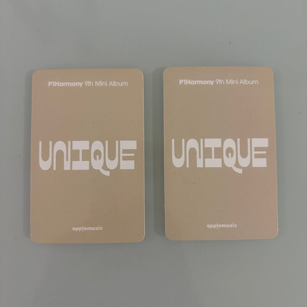 P1HARMONY - UNIQUE (APPLEMUSIC POB PC)