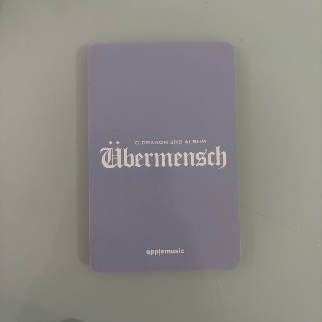 G-DRAGON - Ubermensch (APPLEMUSIC POB PC)