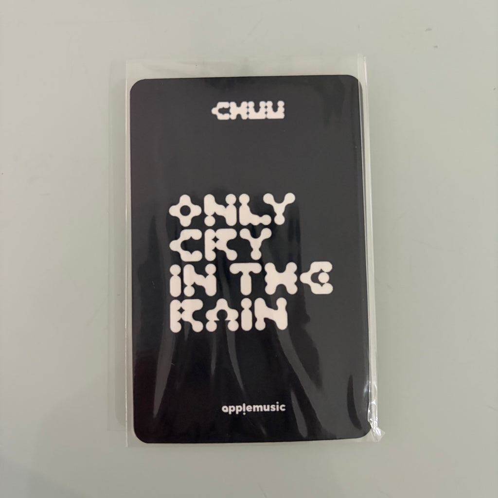 CHUU - Only Cry In The Rain (APPLEMUSIC POB PC)