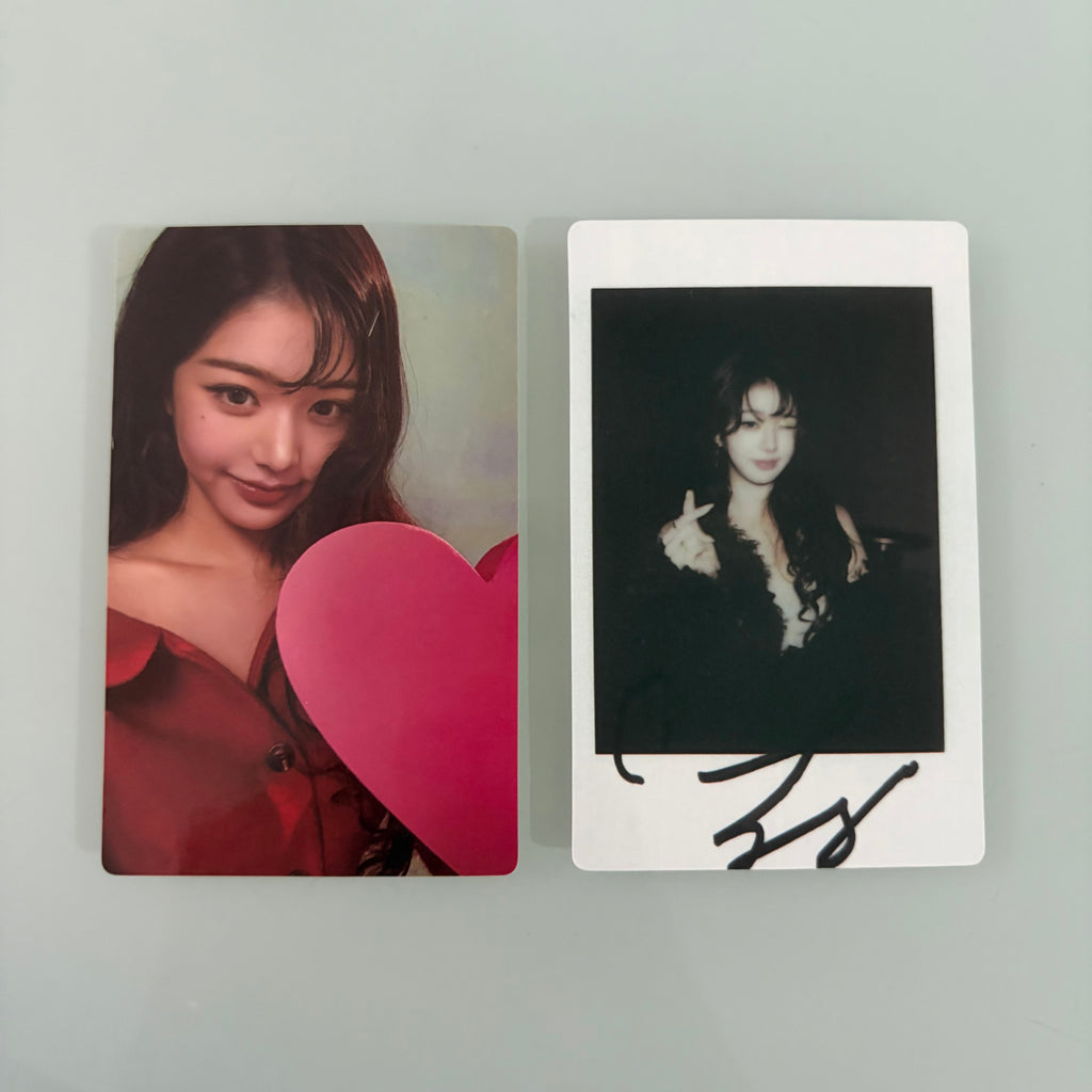 IVE - Wonyoung SuperELLE China Magazine Photocard