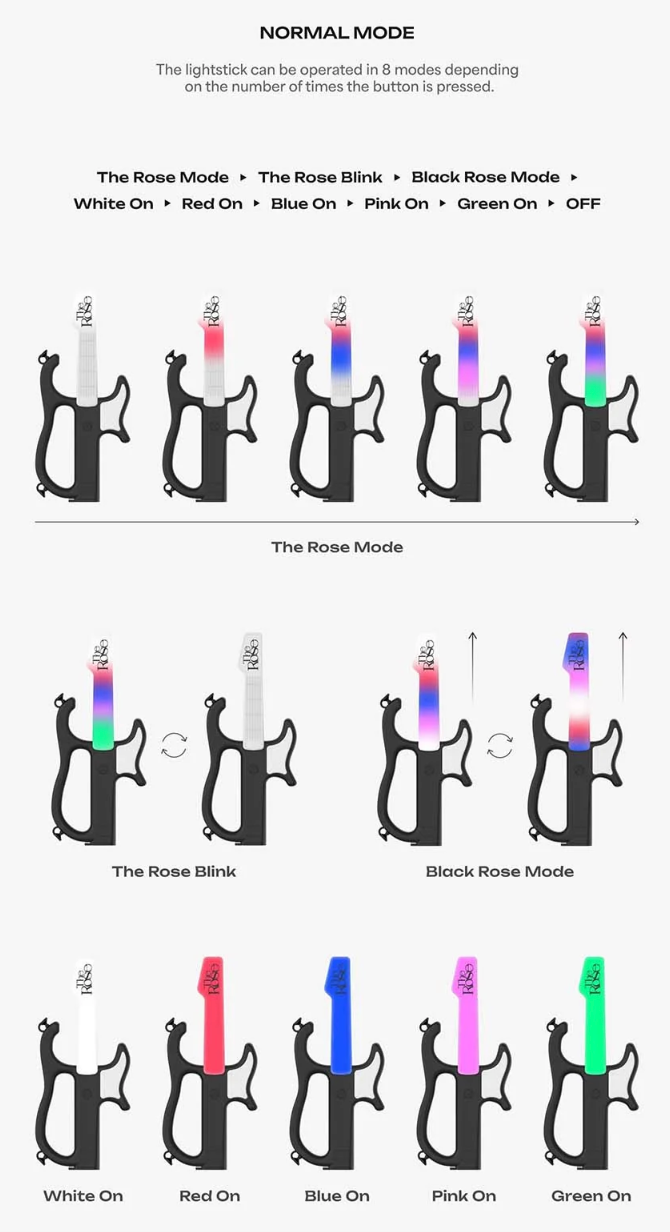 The Rose - Official Light Stick Ver. 2 Rostar