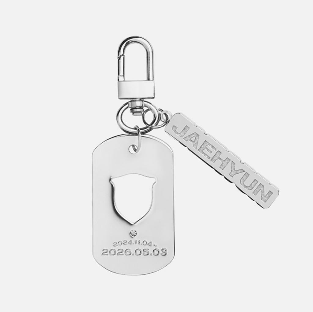 NCT JAEHYUN Welcome Back Set (Necklace & Tag Keyring)