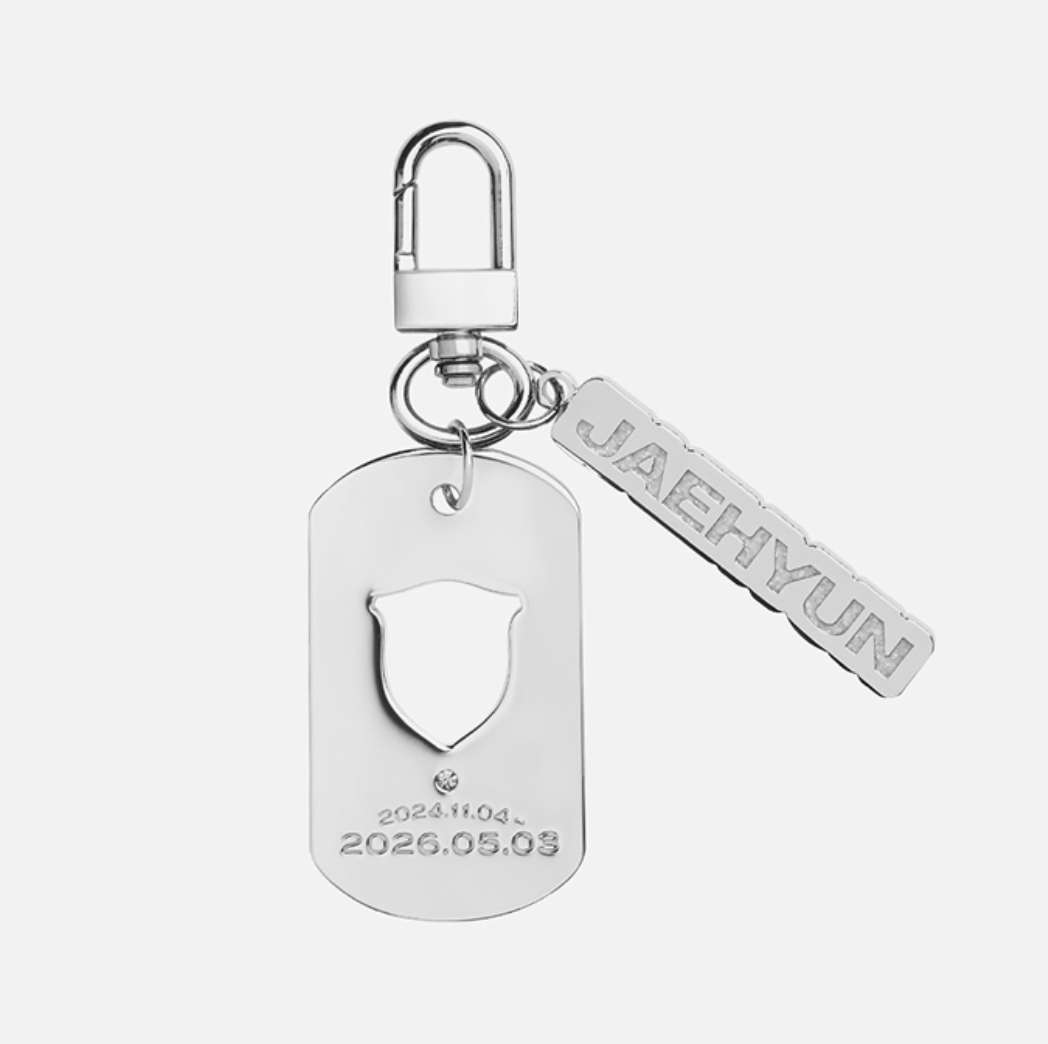 NCT JAEHYUN Welcome Back Set (Necklace & Tag Keyring)