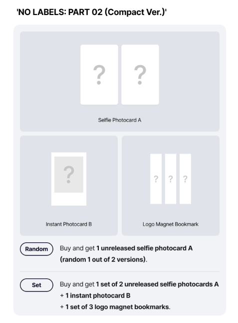 (Supplier/Weverse POB) YEONJUN - No Labels: Pt. 02 [2nd Mini Album] (Compact ver)
