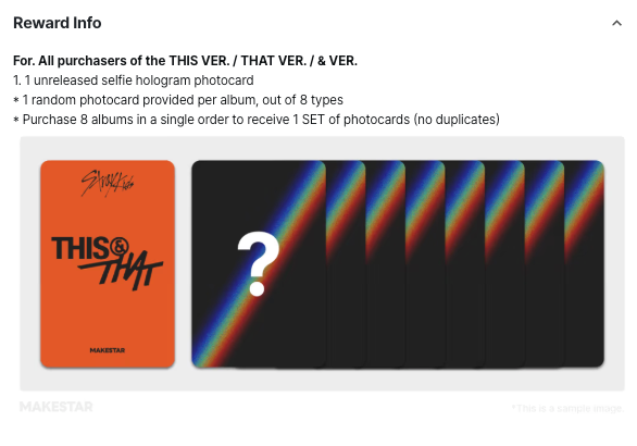 (Supplier/Site POB) Stray Kids - This & That [10th Mini Album] (Photobook ver)