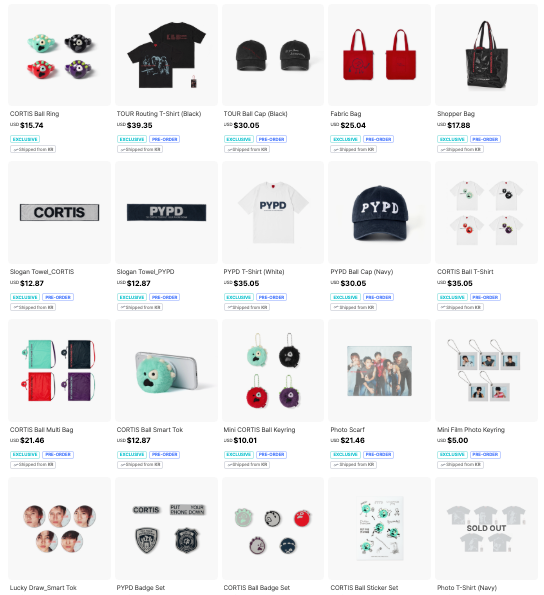 CORTIS - 2026 CORTIS TOUR 'Put Your Phone Down' Official Merchandise