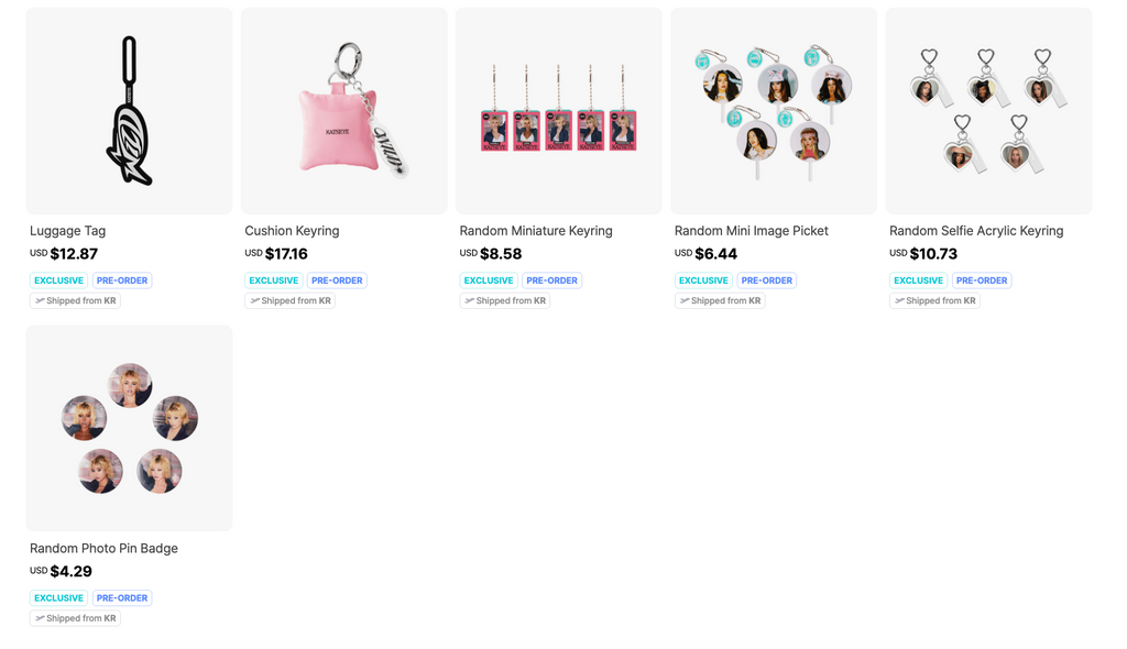 KATSEYE - WILD [Official Pop-Up in Seoul Merchandise]