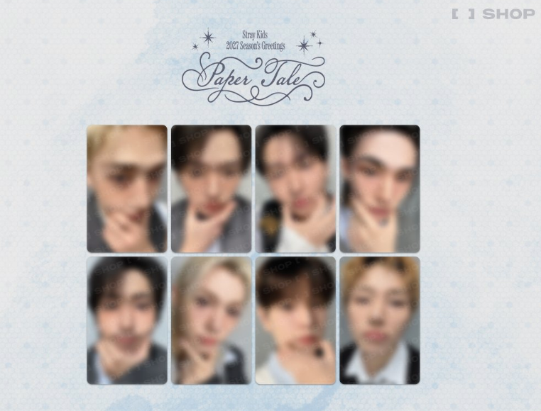 (Supplier/Applemusic/Fansshop/Aladin POB) Stray Kids - 2027 Season's Greetings 'Paper Tale'