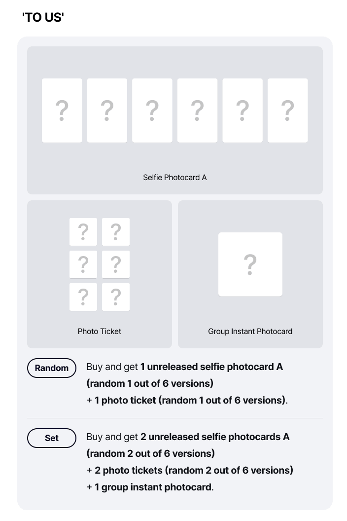 (Supplier/Weverse POB) TWS - TO US [2nd Single Album] (Photobook ver)