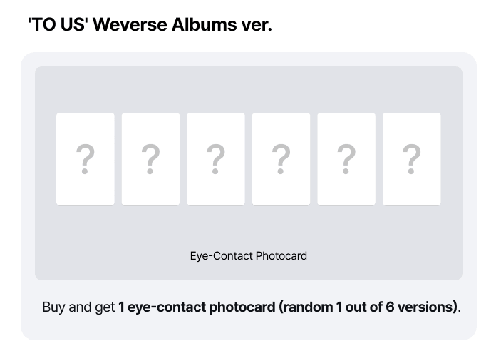 (Supplier/Weverse POB) TWS - TO US [2nd Single Album] (Weverse Albums ver)