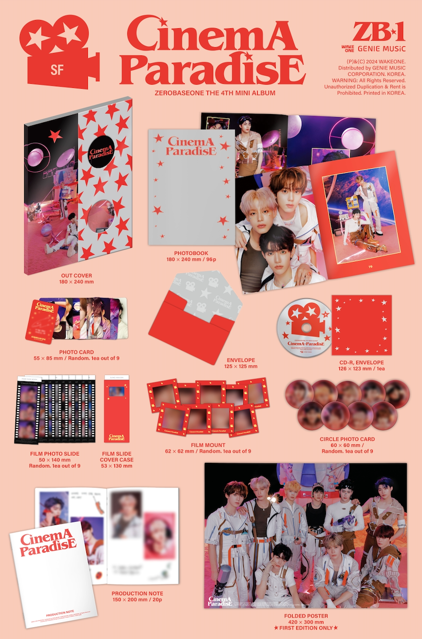 ZEROBASEONE - Cinema Paradise (Photobook ver)