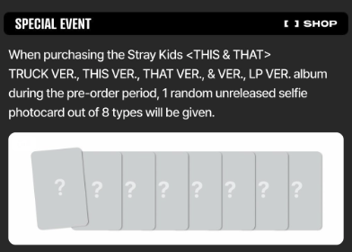(Supplier/Site POB) Stray Kids - This & That [10th Mini Album] (Photobook ver)