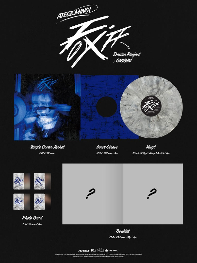 (Supplier/Aladin) MINGI - FIX OFF Desire Project: ORIGIN (LP ver)