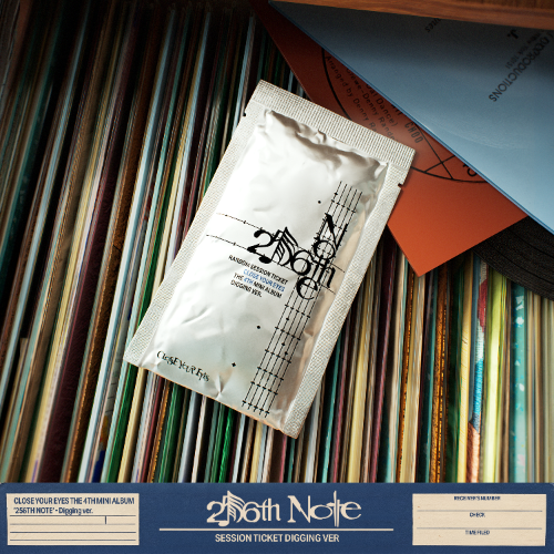 CLOSE YOUR EYES - 256th Note [4th Mini Album] (Digging ver)