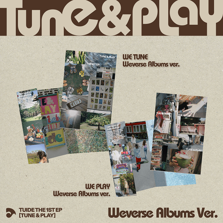TUIDE - TUNE & PLAY [1st EP Album] (Weverse Albums ver)