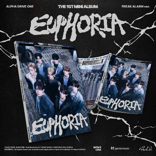 ALPHA DRIVE ONE - Euphoria [1st Mini Album] (Freak Alarm ver)