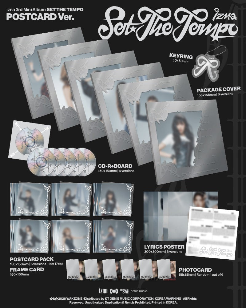 IZNA - Set The Tempo [3rd Mini Album] (Postcard Ver)