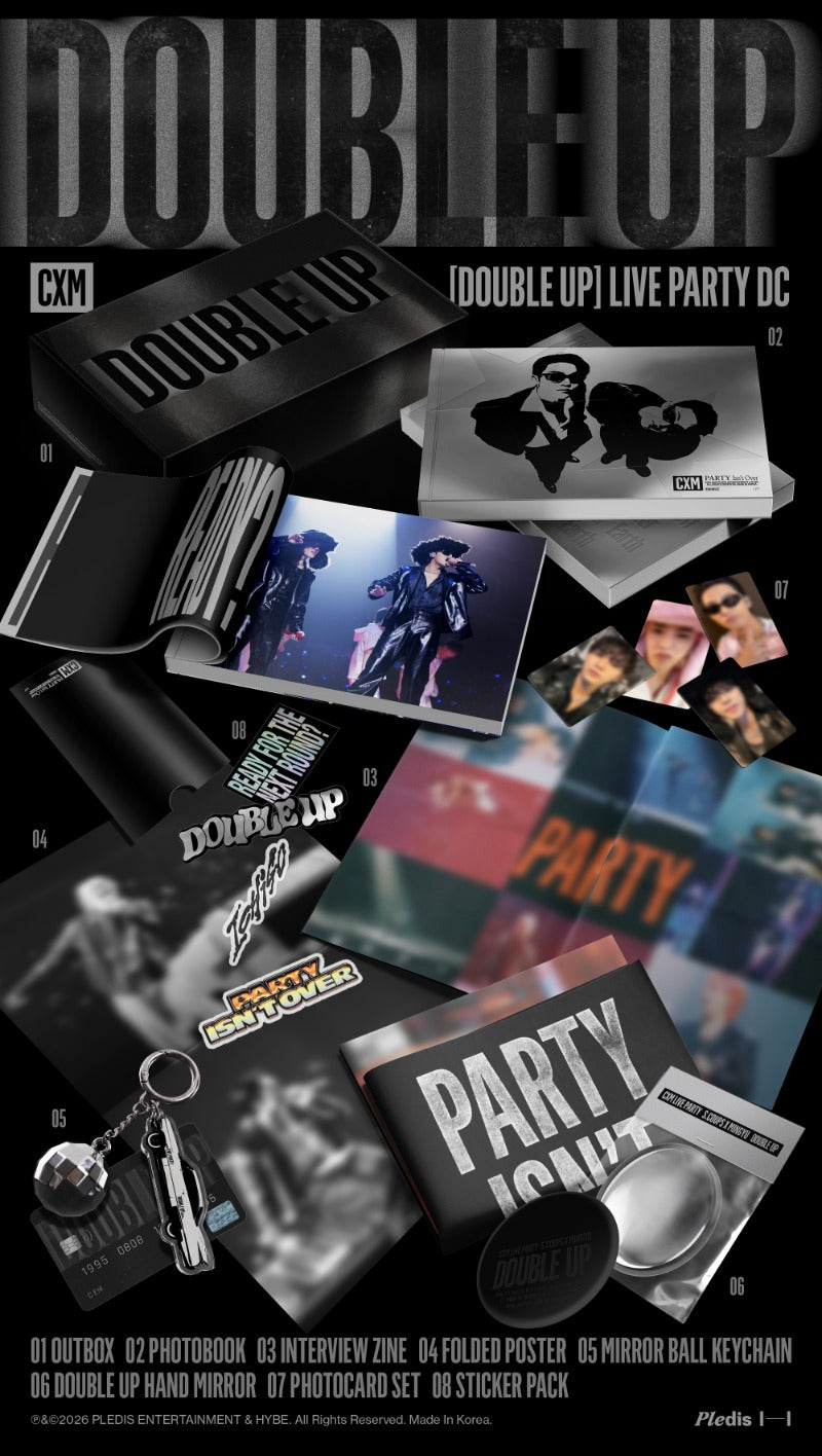 (Supplier/Weverse POB) SEVENTEEN CxM - DOUBLE UP [LIVE PARTY DIGITAL CODE]