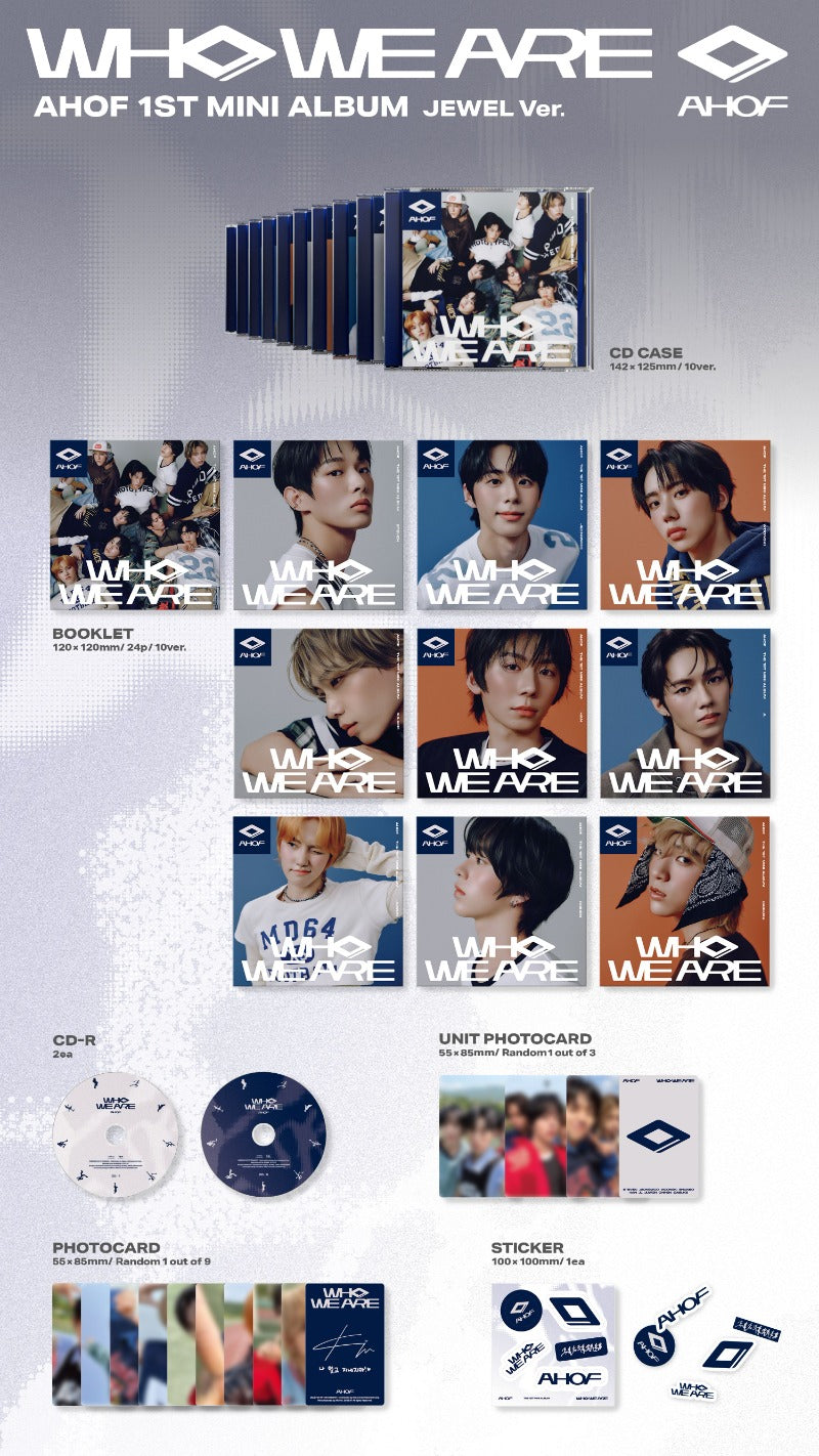 AHOF - Who We Are [1st Mini Album] (Jewel Case ver)