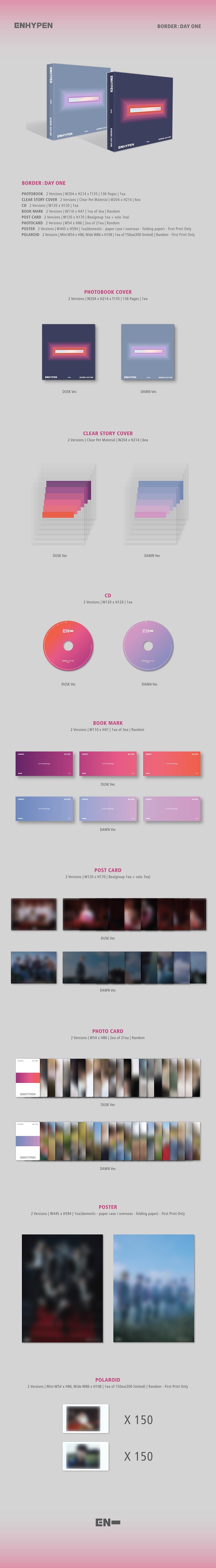 ENHYPEN - Border: Day One (Photobook ver)