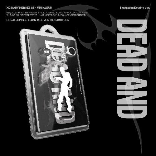 (Supplier/Applemusic) Xdinary Heroes - Dead And [8th Mini Album] (Illustration Keyring ver)