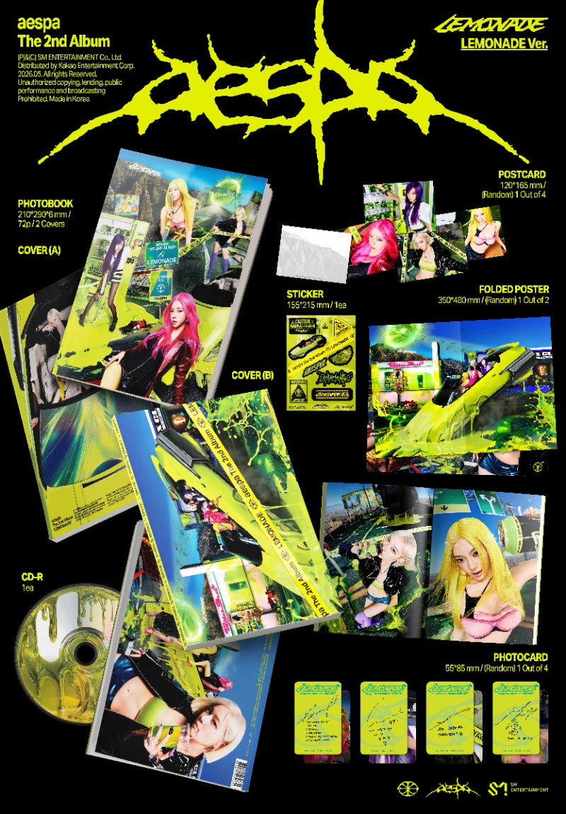 aespa - LEMONADE [2nd Full Album] (Lemonade ver)