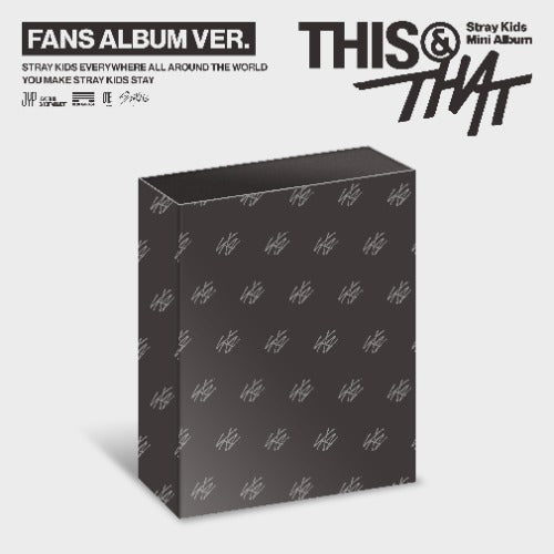 (Supplier/Aladin/Fans Shop POB) Stray Kids - This & That [10th Mini Album] (Fans Album ver)
