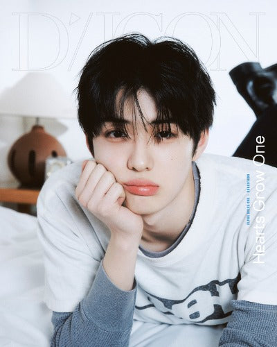 (Supplier/Weverse) DICON Magazine Volume Nº33 (Cover: ALPHA DRIVE ONE) (HEARTS GROW ONE Ver)