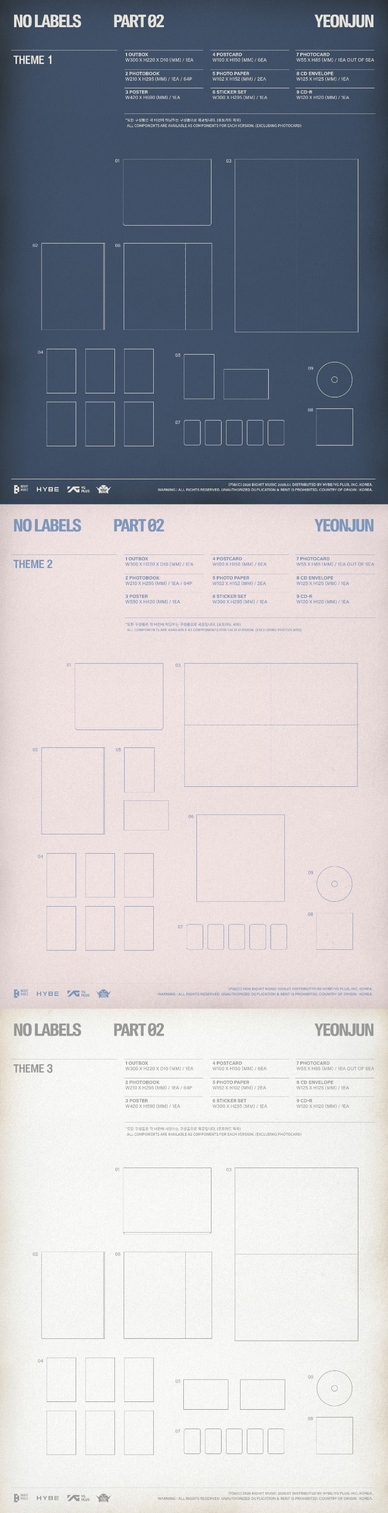 (Supplier/Weverse POB) YEONJUN - No Labels: Pt. 02 [2nd Mini Album] (Standard ver)