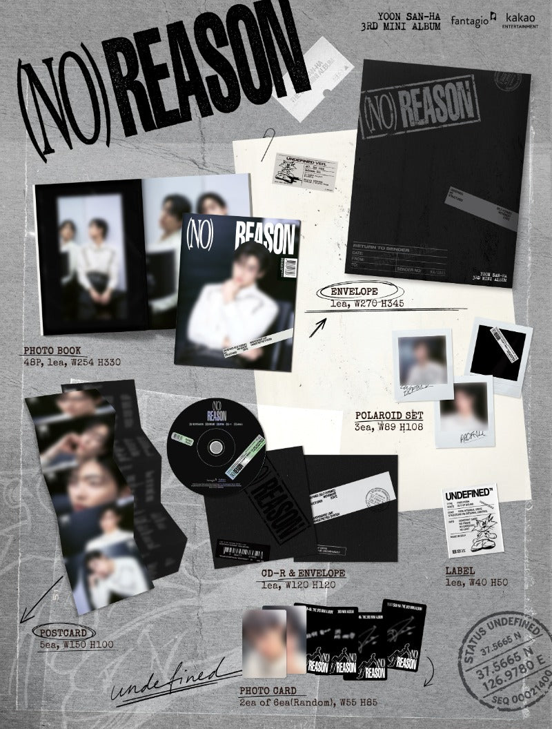 (Supplier/Applemusic) ASTRO Yoon Sanha - No Reason [3rd Mini Album]