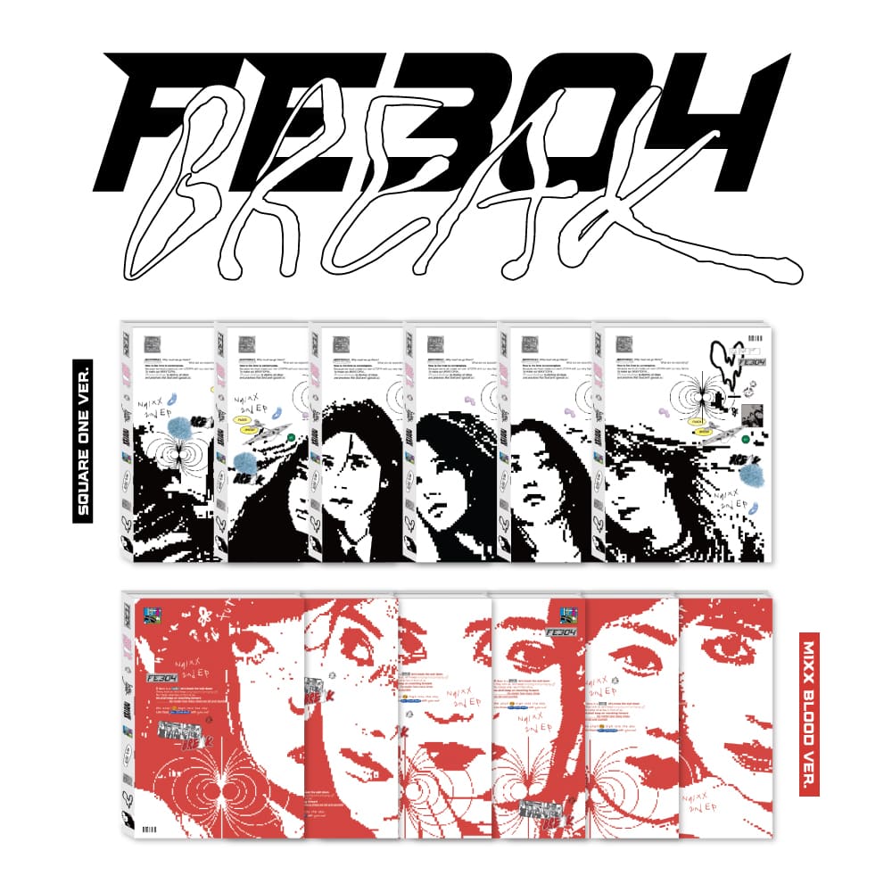 NMIXX - Fe3O4: Break [2nd Mini Album] (Square One / Mix Blood ver)