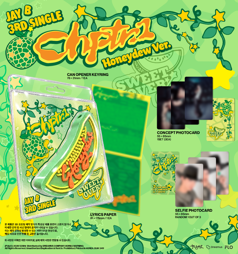 JAY B - Chptr.1 [3rd Single Album (Honeydew ver)