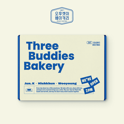 (Supplier/Applemusic POB) 2PM - 2027 Season's Greetings 'Three Buddies Bakery'